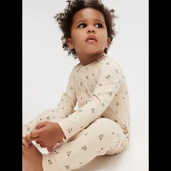 Birk Mønstret Pyjamasdragt