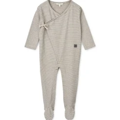 Bolde babyjumpsuit med striber