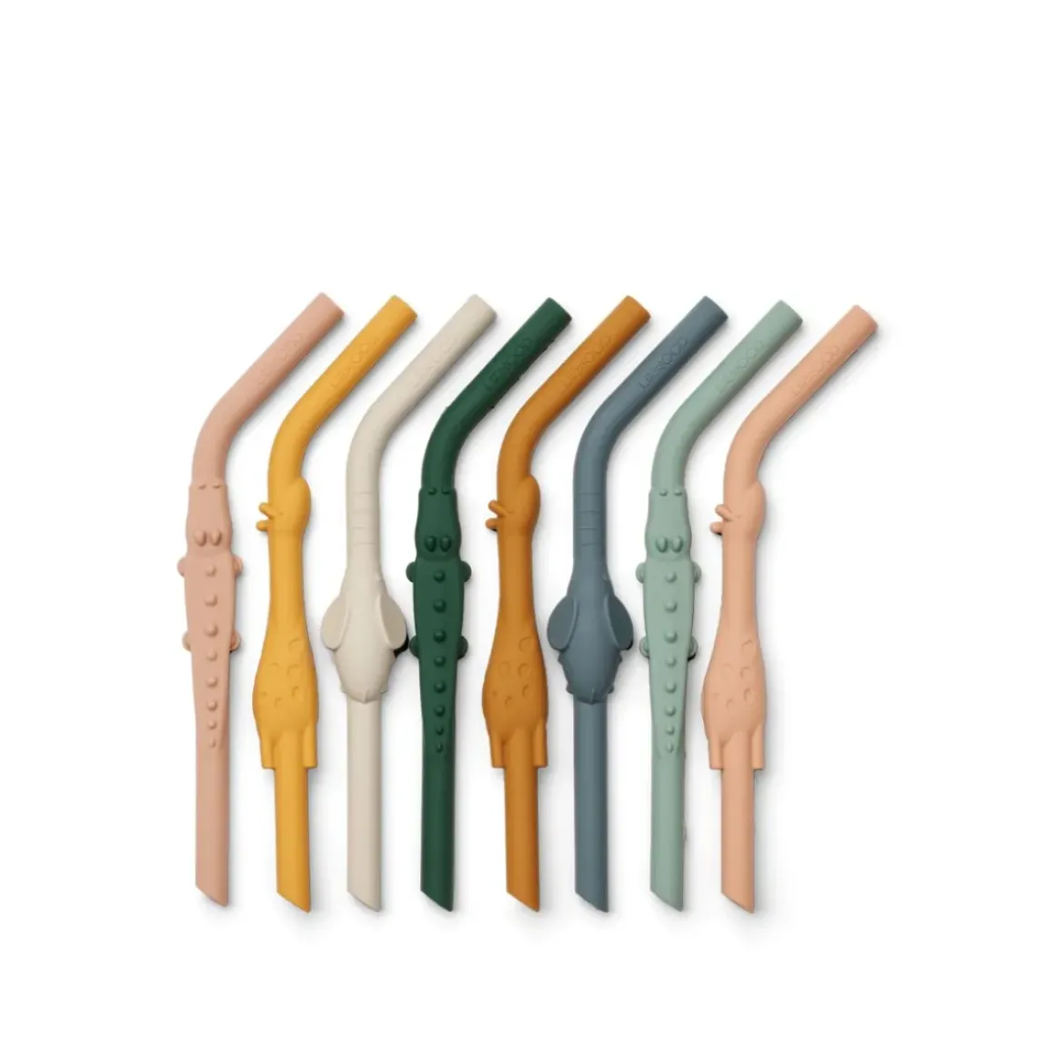 Carlson sugerør med dyr 8 stk