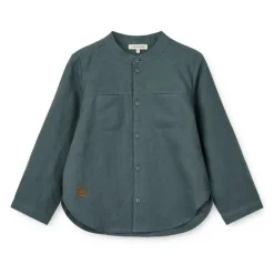 Flynn Hørskjorte Med Snørekrave