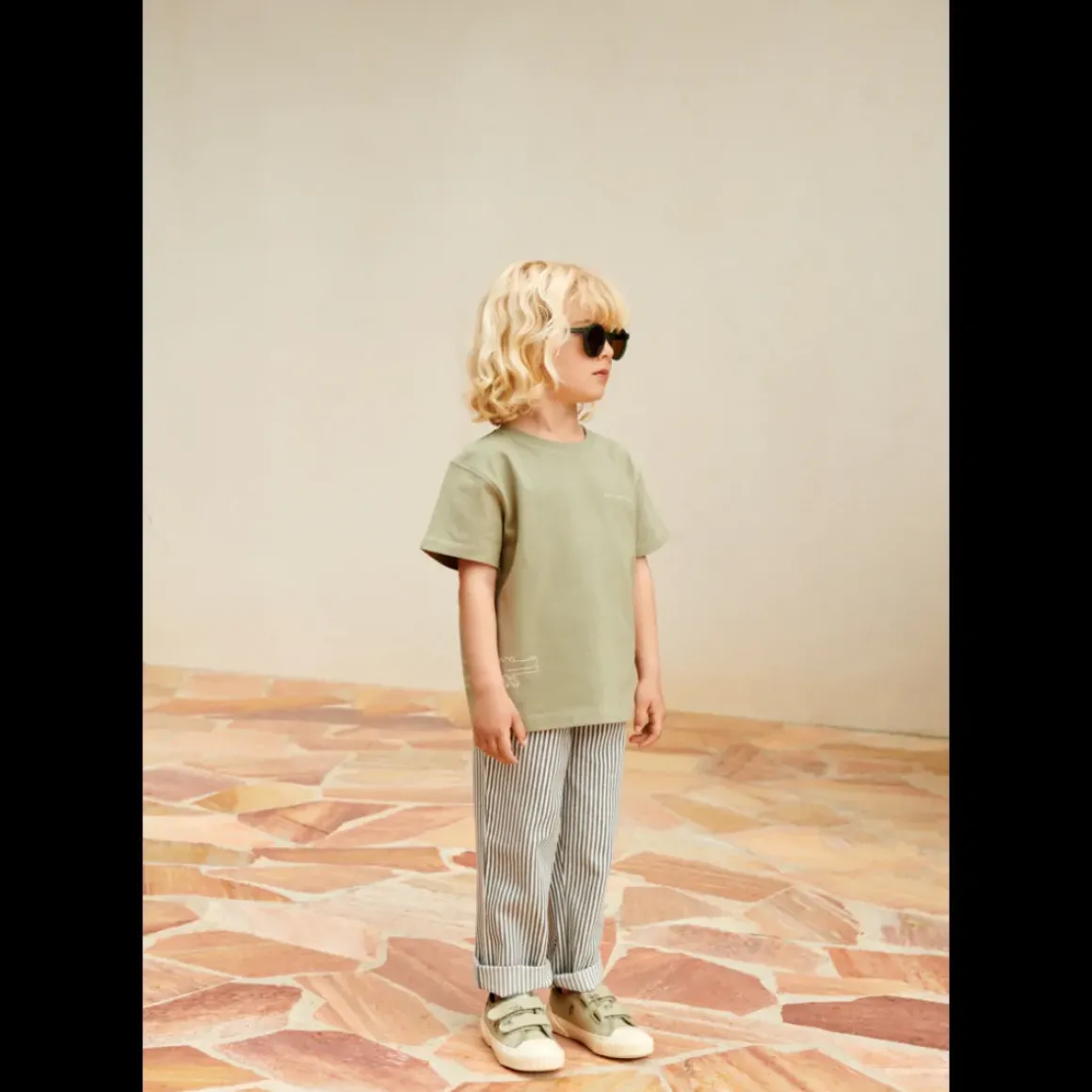 Harald Stribede Bukser I Bomuld