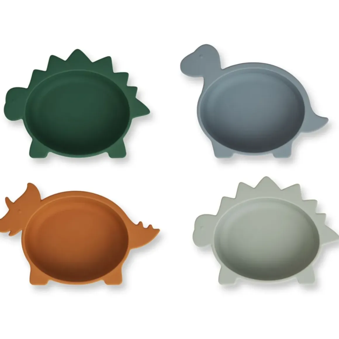 Iggy skåle i silikone 4-pak