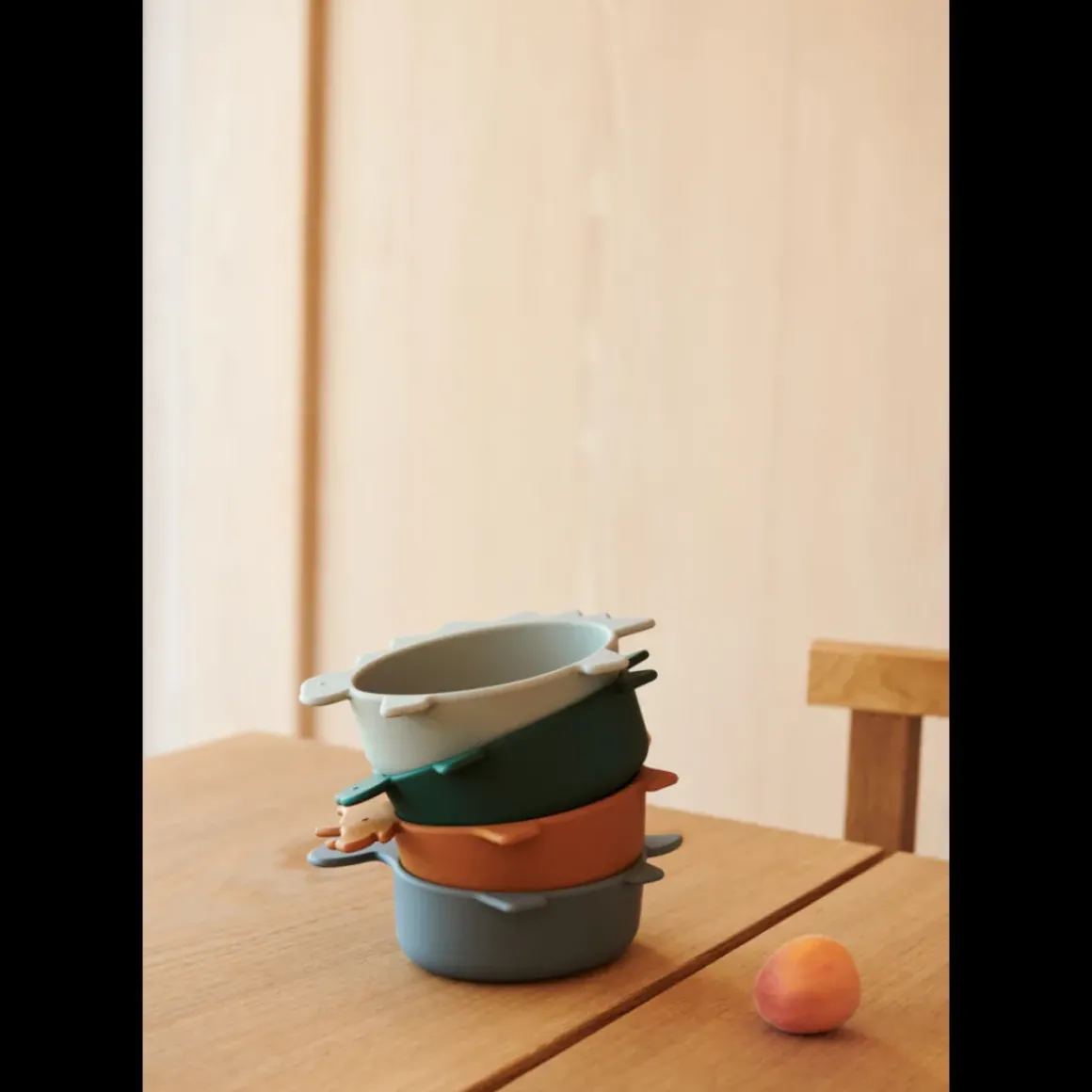 Iggy skåle i silikone 4-pak