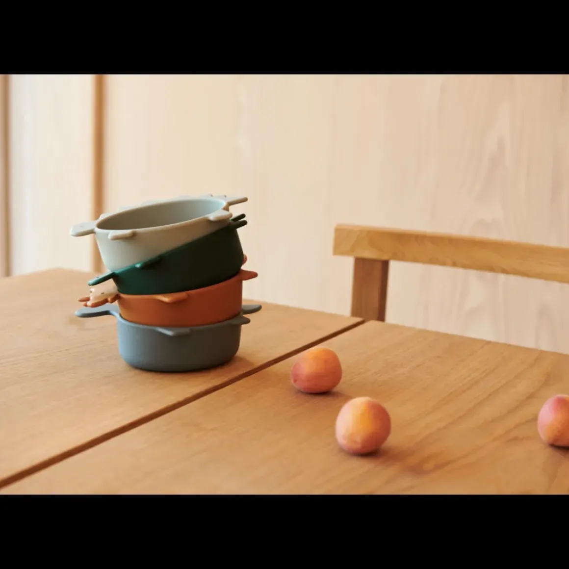 Iggy skåle i silikone 4-pak