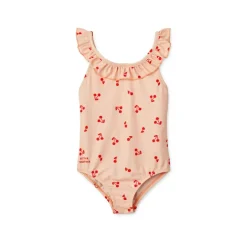 Kallie Badedragt Med Print Og Flæse