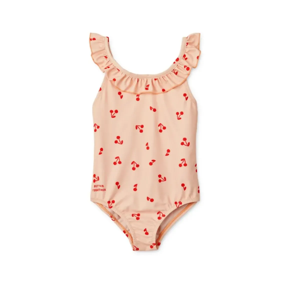 Kallie Badedragt Med Print Og Flæse