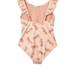 Kallie Badedragt Med Print Og Flæse