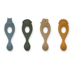 Liva skeer i silikone 4-pak