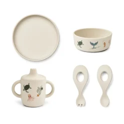 Ryle Spisesæt Med Print