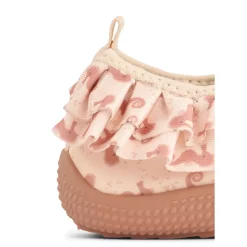 Sanjia Badesko med Flæsedetalje