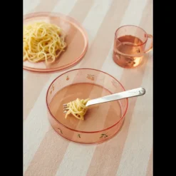 Siva Mønstret Tritan Service Sæt