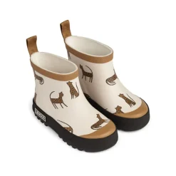 Tekla kort regnstøvle med print