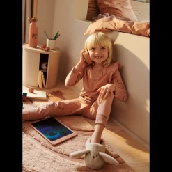 Wilhelm Pyjamassæt Med Flæser Og Print