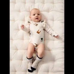 Yanni Baby Langærmet Bodystocking 2-Pak